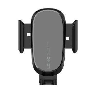 Держатель для смартфона раздвижная система фиксации LDNIO MW21 QC / PD15W Wireless charger Черный