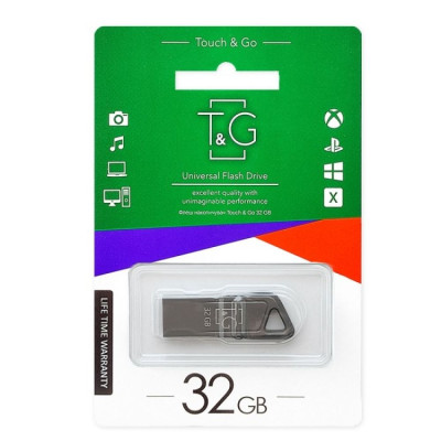 USB-накопитель T&G 32Gb Metal 114 USB Flash Drive 2.0 32 Гб Black USB-накопитель T&G 32Gb Metal 114 USB Flash Drive 2.0 32 Гб Black