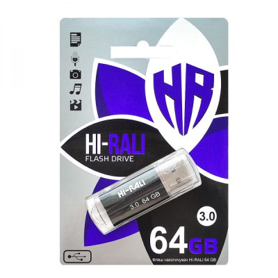 USB-накопитель Hi-Rali Corsair 64gb USB Flash Drive 3.0 64Гб Черный
