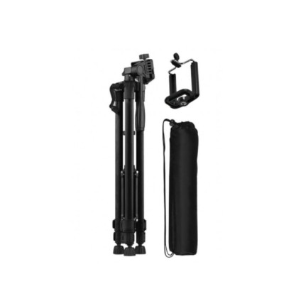 Штатив для смартфона камери та фотоапарата TRIPOD 3366 Чорний Штатив для смартфона камери та фотоапарата TRIPOD 3366 Чорний