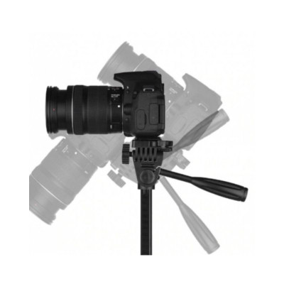 Штатив для смартфона камери та фотоапарата TRIPOD 3366 Чорний Штатив для смартфона камери та фотоапарата TRIPOD 3366 Чорний