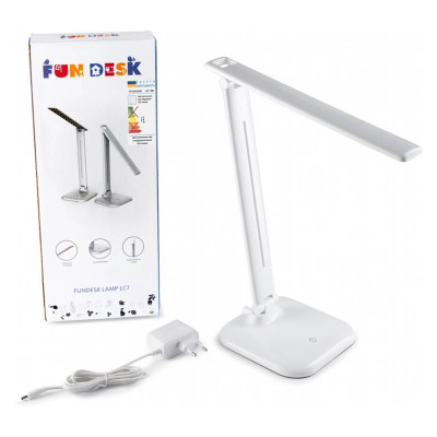 Лампа светодиодная настольная Fundesk LC7 9 Вт 36х15 см White