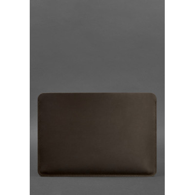 Кожаный чехол для MacBook 13 дюйм Темно-коричневый Crazy Horse BlankNote Кожаный чехол для MacBook 13 дюйм Темно-коричневый Crazy Horse BlankNote