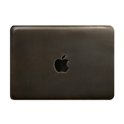 Кожаный чехол для MacBook 13 дюйм Темно-коричневый Crazy Horse BlankNote Кожаный чехол для MacBook 13 дюйм Темно-коричневый Crazy Horse BlankNote