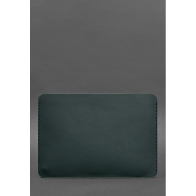 Чехол из натуральной кожи для MacBook 13 дюйм Зеленый Краст BlankNote Чехол из натуральной кожи для MacBook 13 дюйм Зеленый Краст BlankNote
