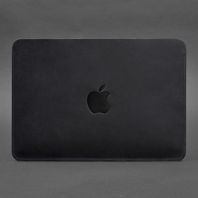 Чехол из натуральной кожи для MacBook 13 дюйм Синий Crazy Horse BlankNote Чехол из натуральной кожи для MacBook 13 дюйм Синий Crazy Horse BlankNote