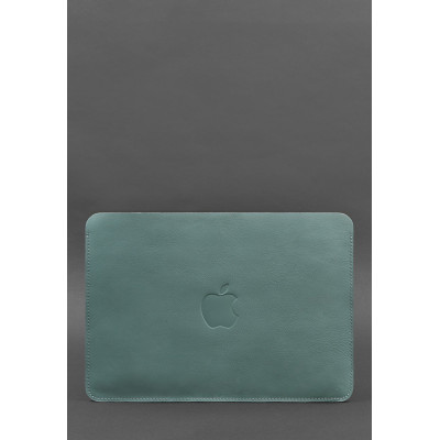 Чехол из натуральной кожи для MacBook 13 дюйм Бирюзовый BlankNote