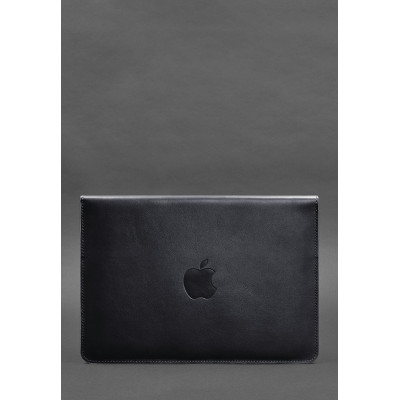 Кожаный чехол-конверт на магнитах для MacBook 13 Темно-синий BlankNote Кожаный чехол-конверт на магнитах для MacBook 13 Темно-синий BlankNote