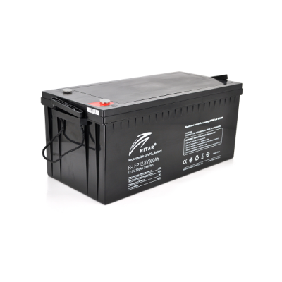 Акумуляторна батарея Ritar LiFePO4 12.8V 300Ah 3840Wh Чорний (10620)