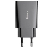 Сетевое зарядное устройство Baseus PD 20W 3A CCFS-SN Черное ( 33063-01_336)