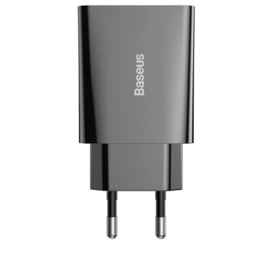 Сетевое зарядное устройство Baseus PD 20W 3A CCFS-SN Черное ( 33063-01_336)