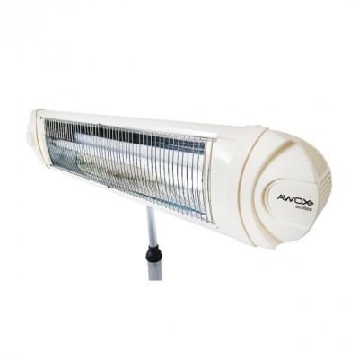 Инфракрасный обогреватель AWOX Ecotec с ножкой кварцевый 2500W White Инфракрасный обогреватель AWOX Ecotec с ножкой кварцевый 2500W White
