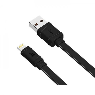 Кабель синхронизации Hoco X5 Bamboo USB - Lightning 2.4А 1 м Black