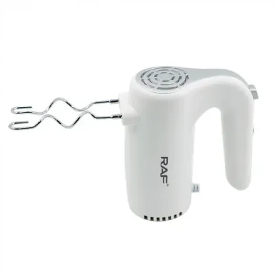 Миксер ручной RAF R.6680W с 2 сменными насадками 150W White (3_03474) Миксер ручной RAF R.6680W с 2 сменными насадками 150W White (3_03474)