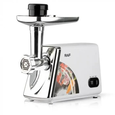 Электрическая мясорубка Haeger HG-3367 с функцией реверс 2500W White (3_03510) Электрическая мясорубка Haeger HG-3367 с функцией реверс 2500W White (3_03510)