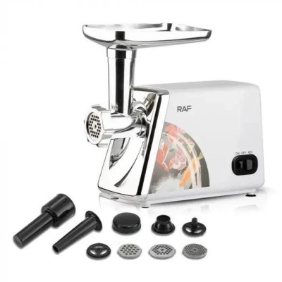 Электрическая мясорубка Haeger HG-3367 с функцией реверс 2500W White (3_03510) Электрическая мясорубка Haeger HG-3367 с функцией реверс 2500W White (3_03510)