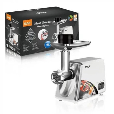 Электрическая мясорубка Haeger HG-3367 с функцией реверс 2500W White (3_03510) Электрическая мясорубка Haeger HG-3367 с функцией реверс 2500W White (3_03510)