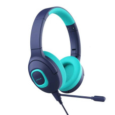 Детские наушники Picun Q5 проводные с микрофоном Blue (3_01898)
