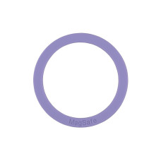 Магнитное кольцо пластина Wuw Silicone MagSafe 0.6 мм iPhone 12/13 Purple