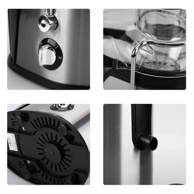 Соковыжималка RAF R.2805 450ml 250W Silver-Black (3_03497) Соковыжималка RAF R.2805 450ml 250W Silver-Black (3_03497)