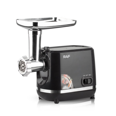 Электрическая мясорубка RAF R.3395 с функцией реверс 1200W Black (3_03760) Электрическая мясорубка RAF R.3395 с функцией реверс 1200W Black (3_03760)
