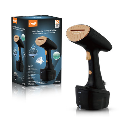 Ручной отпариватель для одежды RAF R.1285 320ml 1600W Black (3_03764) Ручной отпариватель для одежды RAF R.1285 320ml 1600W Black (3_03764)