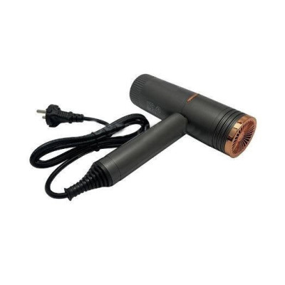 Фен для укладки волос компактный с концентратором No Brand GM-1788 Черный (41280-1788_336) Фен для укладки волос компактный с концентратором No Brand GM-1788 Черный (41280-1788_336)
