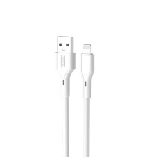 Кабель XO NB230 Rock Series 2.4A USB to Lightning 1 m Белый
