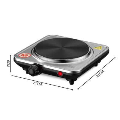 Электроплита настольная RAF R.8843 1 конфорка дисковая 1000W Silver Электроплита настольная RAF R.8843 1 конфорка дисковая 1000W Silver