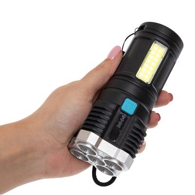 Фонарь ручной X-BALOG LF-S03-5 14.2х5.3 см Черный (59577024)