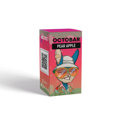 Набор для самозамеса солевой Octobar NFT Pear Apple 10 мл 0-50 мг Груша и яблоко (12428-hbr) Набор для самозамеса солевой Octobar NFT Pear Apple 10 мл 0-50 мг Груша и яблоко (12428-hbr)