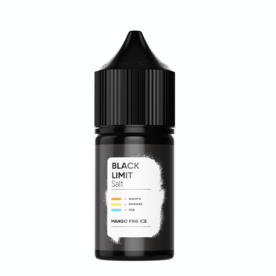 Набор заправки для самозамеса солевой Black Limit Mango Pine Ice 30 мл 50 мг Манго ананас лед (11627-hbr)