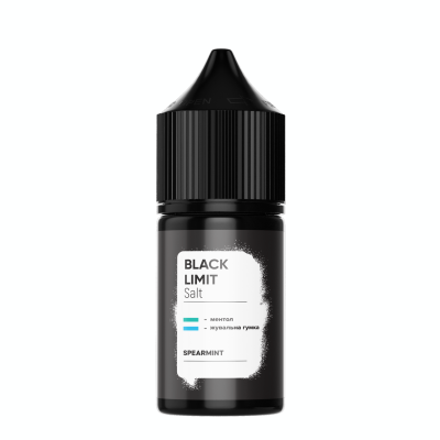 Набор заправки для самозамеса солевой Black Limit Spearmint 30 мл 50 мг Мятная жвачка (11619-hbr) Набор заправки для самозамеса солевой Black Limit Spearmint 30 мл 50 мг Мятная жвачка (11619-hbr)