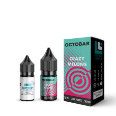 Набор заправки для самозамеса солевой Octobar Crazy Melon 10 мл 50 мг Арбуз Дыня Айс (11264-hbr)