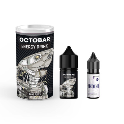 Набор заправки для самозамеса солевой Octobar NFT Energy Drink 30 мл 50 мг Энергетик Ягоды (11257-hbr)