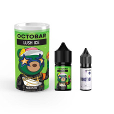 Набор заправки для самозамеса солевой Octobar NFT Lush Ice 30 мл 50 мг Арбуз Клубника Лед (11250-hbr)