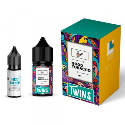 Набор заправки для самозамеса солевой TWINS Good Tobacco 30 мл 50 мг Табак (11276-hbr)