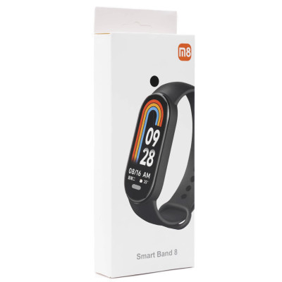 Наручные часы фитнес-браслет Smart Band M8 Black (12251-hbr) Наручные часы фитнес-браслет Smart Band M8 Black (12251-hbr)