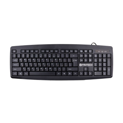Комплект проводная клавиатура и мышь Fantech KM100 Plug and Play 1200DPI 1,5 m Black Комплект проводная клавиатура и мышь Fantech KM100 Plug and Play 1200DPI 1,5 m Black