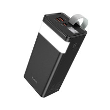 Универсальная мобильная батарея Hoco J86 Powermaster 40000mAh LED PD 20W / USB QC22.5W /Type-C to Micro 3A Black