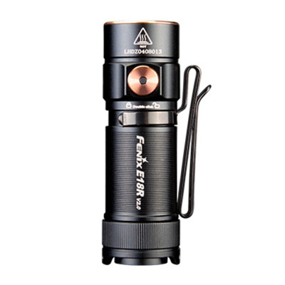 Ліхтар Fenix E18R V2.0 67х22х22 мм Чорний (1047-E18RV20)