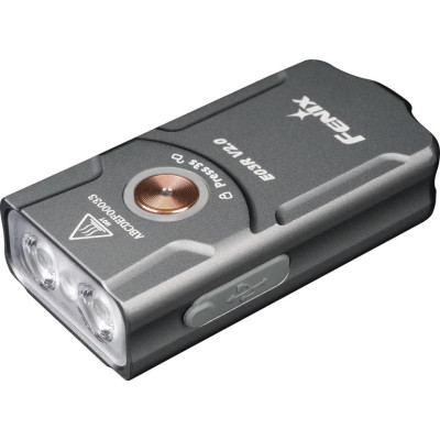 Ліхтар ручний Fenix E03R V2.0 52.5х26х13 мм Сірий (1047-E03RV20GR)