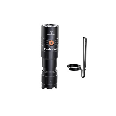 Фонарь ручной Fenix PD25R 92х24х24 мм Черный (1047-PD25R)