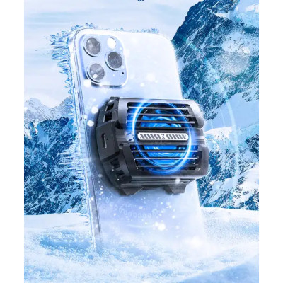 Магнитный полупроводниковый кулер-радиатор MEMO вентилятор для смартфона Black (CX12) Магнитный полупроводниковый кулер-радиатор MEMO вентилятор для смартфона Black (CX12)