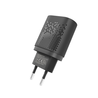 Зарядное устройство Yoki Led Series YK-QC QC2.0/3.0 AFC FCP 18W Max DC 5V⎓3A 9V⎓2A 12V⎓1.5A Black Зарядное устройство Yoki Led Series YK-QC QC2.0/3.0 AFC FCP 18W Max DC 5V⎓3A 9V⎓2A 12V⎓1.5A Black