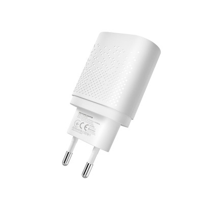 Зарядное устройство Yoki Led Series YK-20PD 20W Auto-ID QC3.0 AFC FCP 18W Max DC 5V⎓3A 9V⎓2.22A 12V⎓1.67A White Зарядное устройство Yoki Led Series YK-20PD 20W Auto-ID QC3.0 AFC FCP 18W Max DC 5V⎓3A 9V⎓2.22A 12V⎓1.67A White