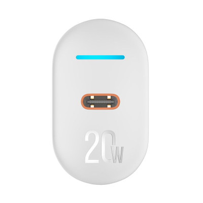 Зарядное устройство Yoki Led Series YK-20PD 20W Auto-ID QC3.0 AFC FCP 18W Max DC 5V⎓3A 9V⎓2.22A 12V⎓1.67A White Зарядное устройство Yoki Led Series YK-20PD 20W Auto-ID QC3.0 AFC FCP 18W Max DC 5V⎓3A 9V⎓2.22A 12V⎓1.67A White