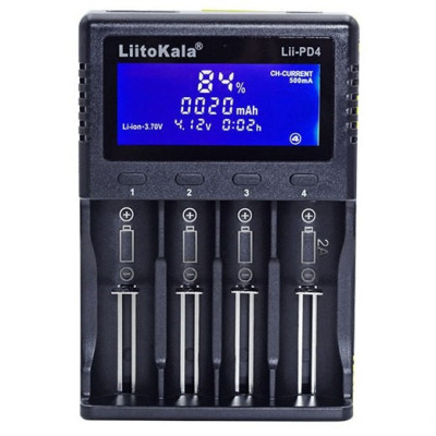 Зарядное устройство LiitoKala Lii PD4 Черный (910654541)