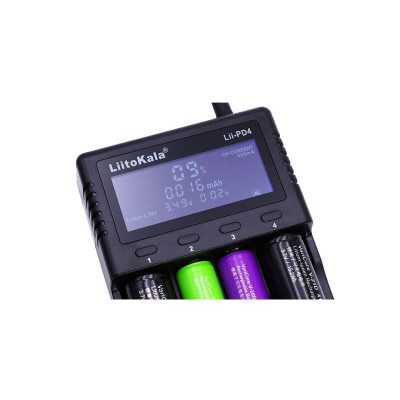 Зарядное устройство LiitoKala Lii PD4 Черный (910654541) Зарядное устройство LiitoKala Lii PD4 Черный (910654541)