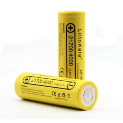 Аккумулятор LiitoKala 21700 Lii-40A 3.7V 4000mAh Желтый (1368088896) Аккумулятор LiitoKala 21700 Lii-40A 3.7V 4000mAh Желтый (1368088896)